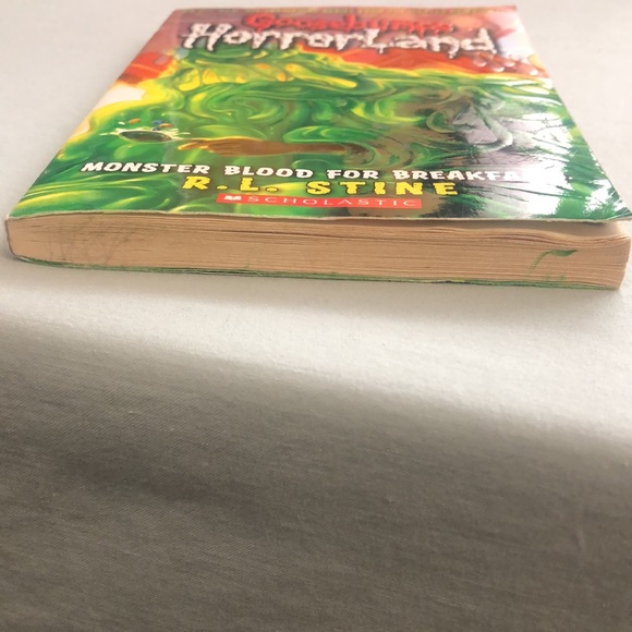 Goosebumps HorrorLand #3: Monster Blood for Breakfast! Paperback by R. L. Stine - Picture 7 of 7